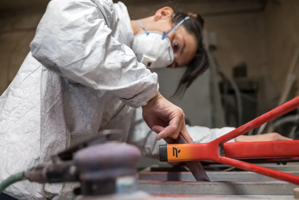 Ridley Falcn RS bike bicicletta strada verniciatura